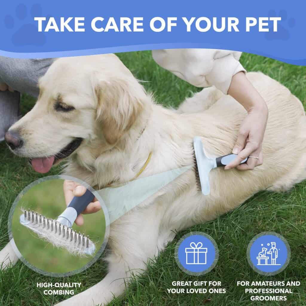 best slicker brush for golden retriever