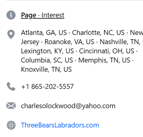 labrador breeders in tennessee